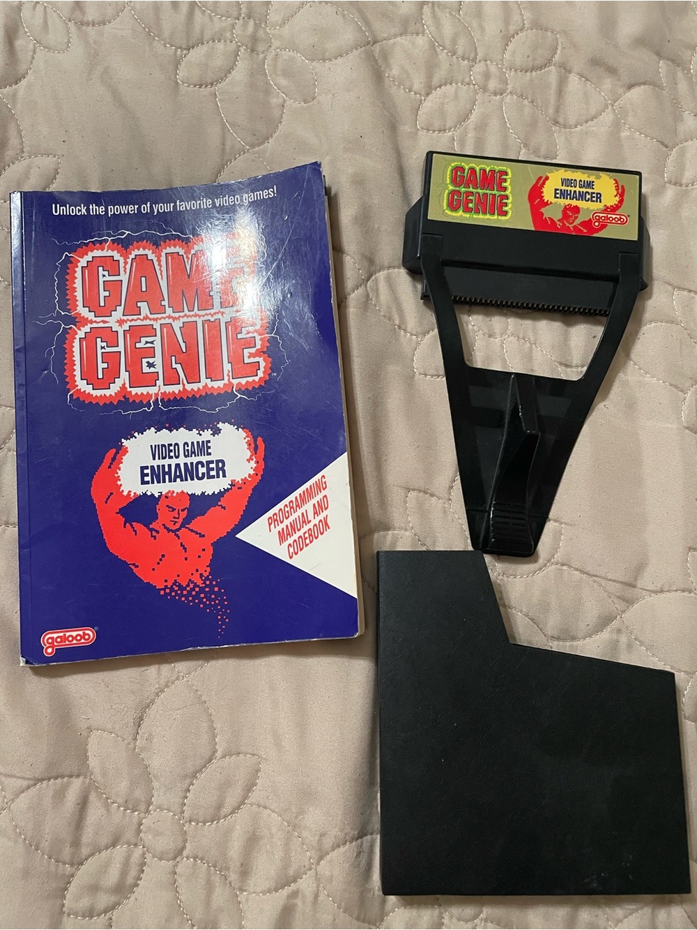 Galoob Game Genie 7356 Nintendo NES Video Game Enhancer w/ Code Book Tested